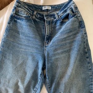 Top shop TINSEL high waisted cropped jeans